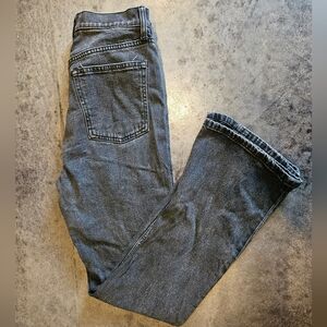 Abercrombie & Fitch The Skinny High Rise Jeans - Washed Black Denim